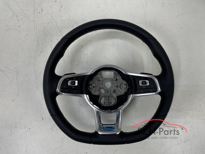 VW Golf 7 R-Line stuur MF+CNL+VIEW F1 Wit stiksel, Auto-onderdelen, Besturing, Gebruikt, Ophalen of Verzenden