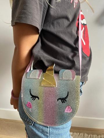 Little Concepts eenhoorn glitter schoudertasje  beschikbaar voor biedingen