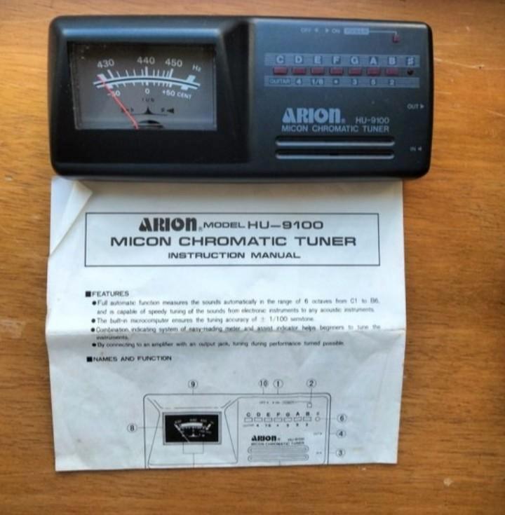 Arion HU-9100 Chromatic Tuner - Stemapparaat, Muziek en Instrumenten, Instrumenten | Toebehoren, Ophalen of Verzenden
