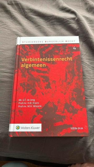 H.B. Krans - Verbintenissenrecht algemeen beschikbaar voor biedingen