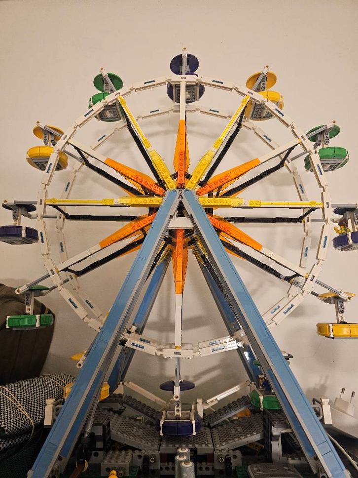 Lego Creator 10247 Reuzenrad (Ferris Wheel), Kinderen en Baby's, Speelgoed | Duplo en Lego, Gebruikt, Lego, Complete set, Ophalen of Verzenden