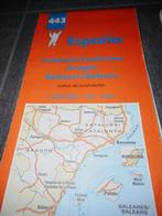 Michelin wegenkaart 443 Spanje Cataluna, Aragon, Baleares, Gelezen, Overige typen, Ophalen of Verzenden, Spanje