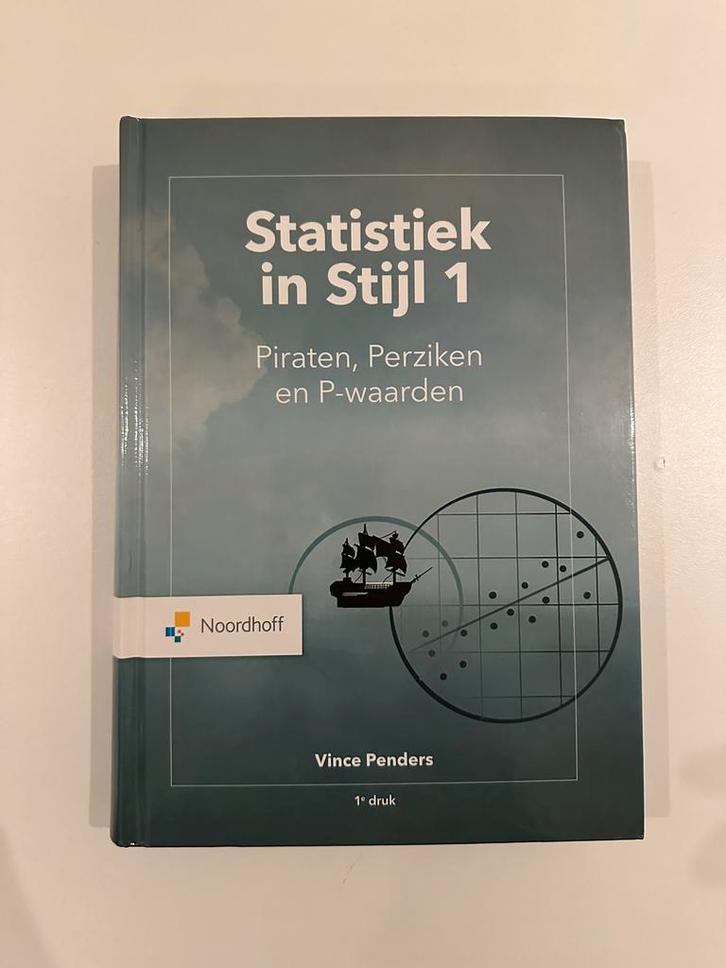 Vince Penders - Statistiek in Stijl 1, Boeken, Studieboeken en Cursussen, Zo goed als nieuw, HBO, Ophalen of Verzenden