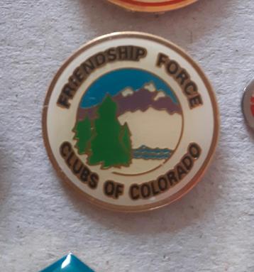 Pin Friendship Force Clubs of Colorado  beschikbaar voor biedingen