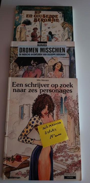 Manara -3st. sc. Schryfster op zoek naar zes personages beschikbaar voor biedingen