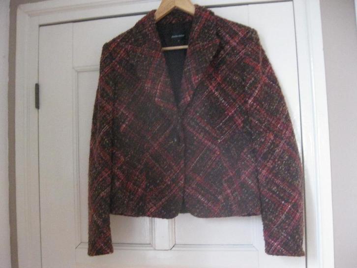 Claudia Strater tweedachtig jasje:mt 38, Kleding | Dames, Jasjes, Kostuums en Pakken, Zo goed als nieuw, Jasje, Maat 38/40 (M)