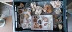 Verzameling diverse mineralen en gesteenten, Verzamelen, Mineralen en Fossielen, Ophalen of Verzenden