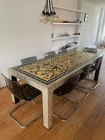Unieke Design Eettafel voor 6-8 Personen, Ophalen, Overige materialen, 100 tot 150 cm, 200 cm of meer