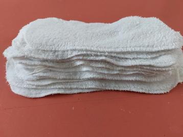 12x Fleece inlegvel wasbare luiers beschikbaar voor biedingen
