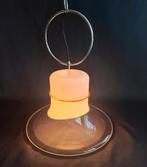 Vintage Leucos Murano Hanglamp, Huis en Inrichting, Lampen | Hanglampen, Ophalen of Verzenden, Zo goed als nieuw, Glas, Minder dan 50 cm