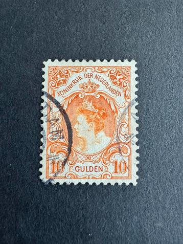 1905 Kon Wilh NVPH nr 80 gestempeld beschikbaar voor biedingen