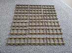 Partij 100x Lego 9v trein rails recht