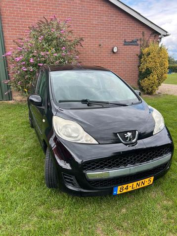 Peugeot 107 1.0 12V 5DR 2010 Zwart beschikbaar voor biedingen