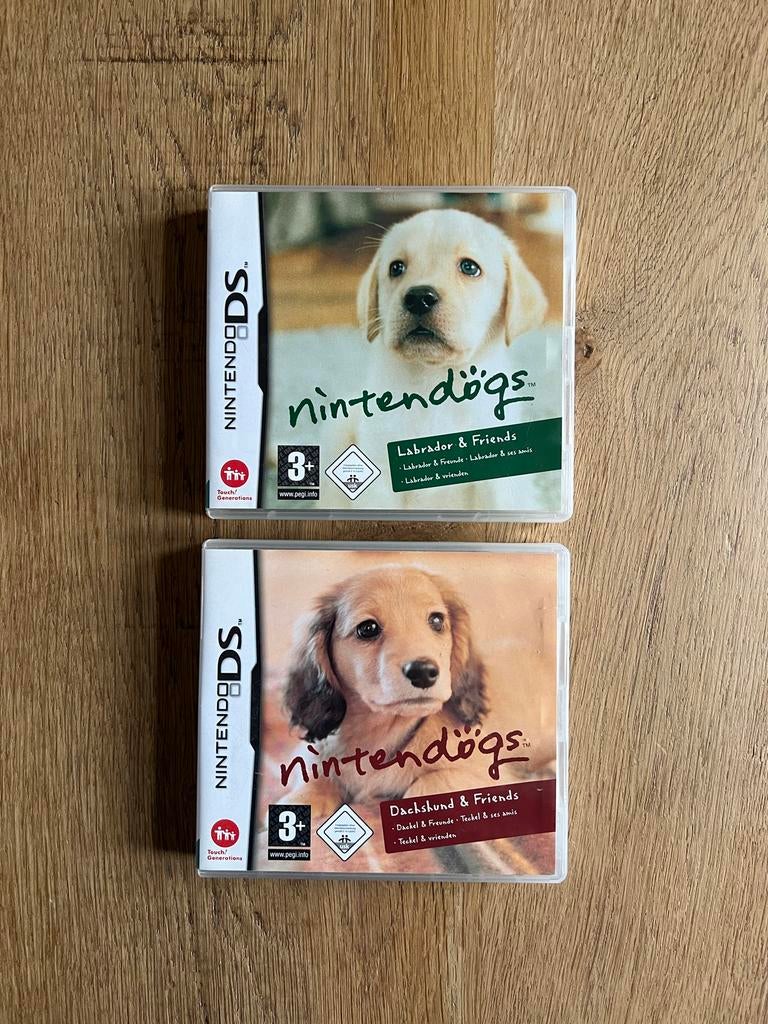 Nintendo DS Nintendogs Set Compleet, 1 speler, Ophalen of Verzenden, Zo goed als nieuw, Vanaf 3 jaar