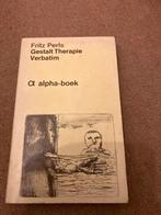 Fritz Perls - Gestalt Therapie Verbatim, Boeken, Ophalen of Verzenden, Gelezen, Overige onderwerpen