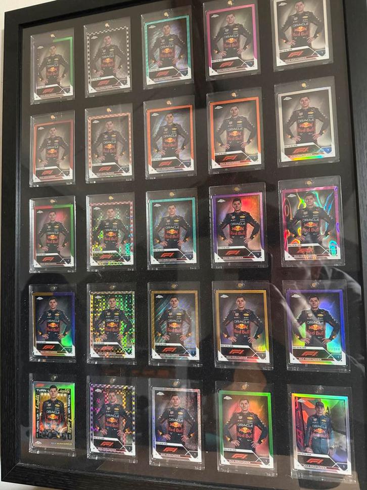 Topps F1 Chrome 2023 Max Verstappen Portrait, Hobby en Vrije tijd, Stickers en Plaatjes, Nieuw, Plaatje, Ophalen of Verzenden
