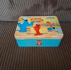 Douwe Egberts sesamstraat editie bewaarblik, Verzamelen, Blikken, Ophalen of Verzenden, Zo goed als nieuw, Koffie, Douwe Egberts