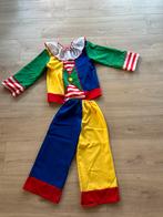 Clownspak mt. 140, Kinderen en Baby's, Carnavalskleding en Verkleedspullen, 134 t/m 140, Jongen of Meisje, Gebruikt, Ophalen of Verzenden