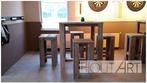 Luxe bartafel van steigerhout!, Info@hout-art.nl, Nieuw, Ophalen of Verzenden, Hoeves 3