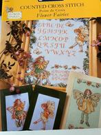 BORDUURPATROONBOEK FLOWER FAIRIES Plusssssss, Verzenden, Zo goed als nieuw, Handborduren, Patroon