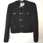 Moschino couture vest blazer 34, Moschino Couture, Verzenden, Zwart, Second Glow