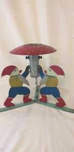 Vintage Kerstboom-standaard - kabouters +/- 1950, Antiek en Kunst, Curiosa en Brocante, Ophalen of Verzenden