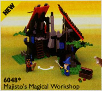 Lego Castle Dragon Knights 6048 Majisto's Magical Workshop   beschikbaar voor biedingen