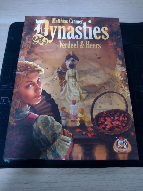 Dynasties: Verdeel & Heers - 1 keer gespeeld, Hobby en Vrije tijd, Gezelschapsspellen | Bordspellen, Zo goed als nieuw, Ophalen of Verzenden