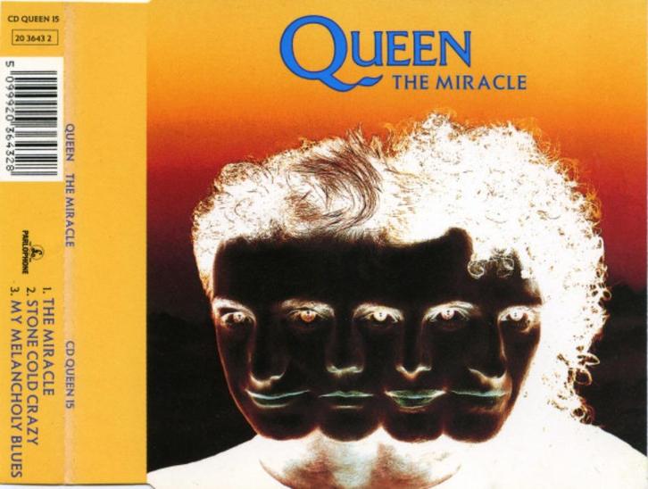 Queen – The Miracle CD Single 1989, Cd's en Dvd's, Cd Singles, Zo goed als nieuw, Pop, 1 single, Verzenden
