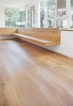 BREDE EIKEN VLOER, MULTIVLOER 22CM BREED GEOLIED! UNIEK!, Ophalen of Verzenden, Nieuw, 75 m² of meer, Parket