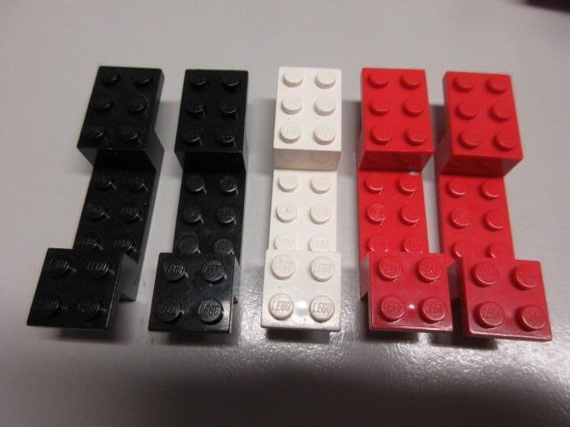 nr. 7622 Stenen met hoeken, 4732 Bracket 8 x 2 x 1 & 1/3, Ophalen of Verzenden, Zo goed als nieuw, Complete set, Lego