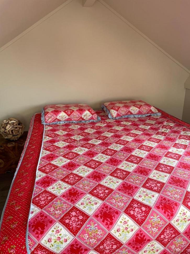 Pip Studio Dekbedovertrek 200 x 220 + 2 kussenslopen, Huis en Inrichting, Slaapkamer | Beddengoed, Zo goed als nieuw, Dekbedovertrek