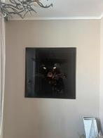 panter glas schilderij, Ophalen of Verzenden, Zo goed als nieuw, Schilderij, 75 cm of meer
