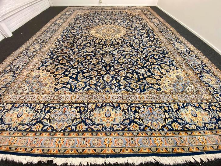 Mooi origineel handgeknoopt perzisch kashan tapijt ., Huis en Inrichting, Stoffering | Tapijten en Kleden, Gebruikt, 200 cm of meer