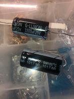 3300uF 25v G-Luxon axiale elco’s, Ophalen of Verzenden, Nieuw