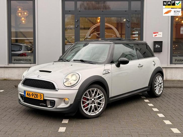 Mini Mini 1.6 John Cooper Works Chili|Pano|Leer|Navi|Xenon, Auto's, Mini, Bedrijf, Te koop, John Cooper Works, ABS, Airbags, Airconditioning