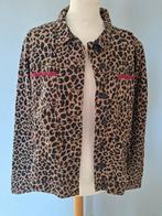 PB Patty Brard maat L 40 Nieuw katoenen kort jasje bruin zwa, PB Patty Brard, Overige kleuren, Maat 42/44 (L), Nieuw