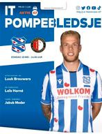 Programmaboekje SC Heerenveen-Feyenoord zondag 18 mei 2025, Verzamelen, Ophalen of Verzenden, Zo goed als nieuw