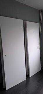 Twee nette binnendeuren van 73 bij 201,5 cm! Rechtsdraaiend, Doe-het-zelf en Verbouw, Ophalen, Binnendeur, 200 tot 215 cm
