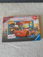 Dubbele cars puzzel, Kinderen en Baby's, Speelgoed | Kinderpuzzels, Ophalen of Verzenden, Meer dan 50 stukjes, Gebruikt