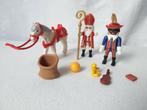 Playmobil Sint en Piet met witte schimmel paard, Kinderen en Baby's, Speelgoed | Playmobil, Gebruikt, Ophalen of Verzenden