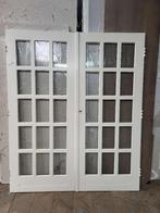 Set dubbele deuren, Doe-het-zelf en Verbouw, Gebruikt, 80 tot 100 cm, Niet ingevuld, Buitendeur