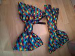 Carnavalskleding: Clownsstrikken 35 x20 cm, hoedjes, neuzen, Kleding | Dames, Ophalen of Verzenden, Zo goed als nieuw, Carnaval