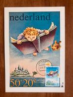 Maximumkaart postzegel Voor het Kind 1980. Annet Kossen., Postzegels en Munten, Postzegels | Nederland, Na 1940, Ophalen of Verzenden
