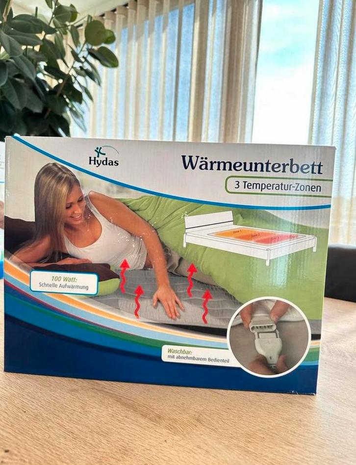 Nieuwe Hydas warmte onderdeken van €48,29, Huis en Inrichting, Slaapkamer | Beddengoed, Nieuw, Ophalen of Verzenden
