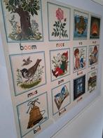 Mooi geborduurd doek, 96x82, Kinderen en Baby's, Kinderkamer | Inrichting en Decoratie, Ophalen of Verzenden, Zo goed als nieuw