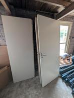 Gratis stompe binnendeuren, Doe-het-zelf en Verbouw, Deuren en Horren, Ophalen, Gebruikt, 80 tot 100 cm, Binnendeur