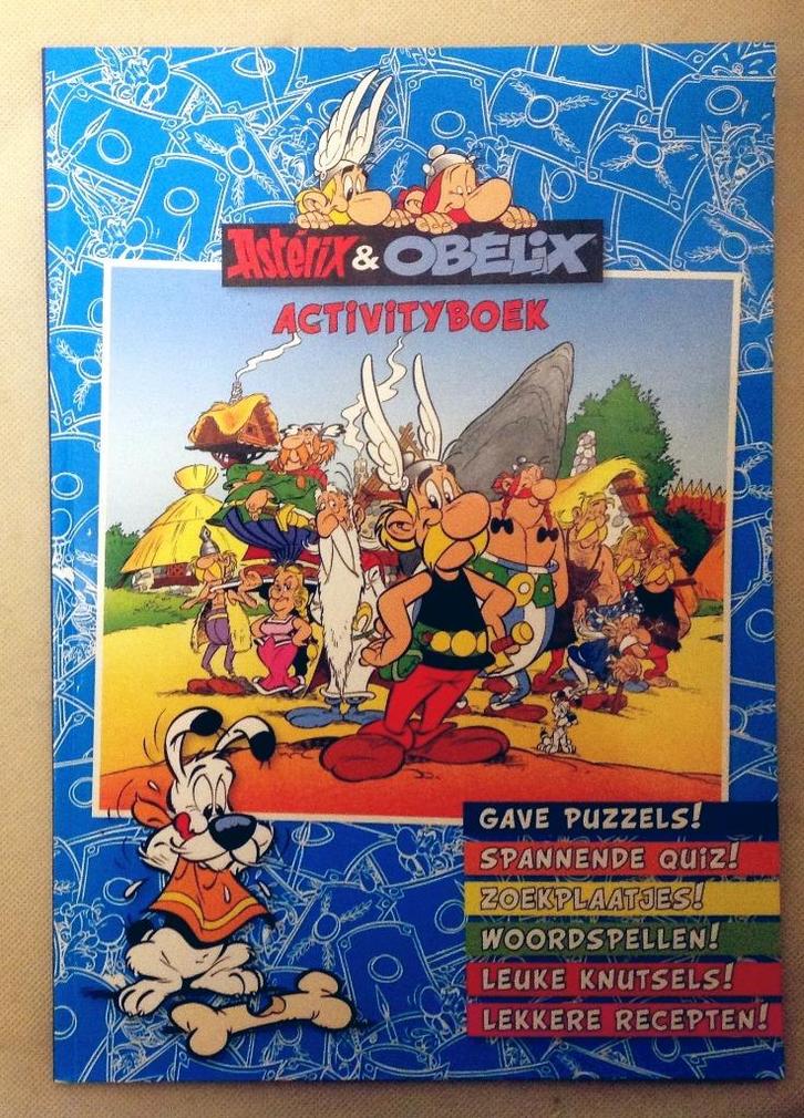 Asterix & Obelix activityboek, Hobby en Vrije tijd, Denksport en Puzzels, Minder dan 500 stukjes, Verzenden