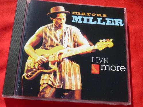 Marcus Miller - CD Live & More + 2 bonus, Cd's en Dvd's, Cd's | Jazz en Blues, Zo goed als nieuw, Jazz, 1980 tot heden, Ophalen of Verzenden
