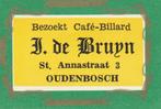 Lucifermerk,  Oudenbosch  (028), Verzamelen, Ophalen of Verzenden, Luciferdoosjes of -merken